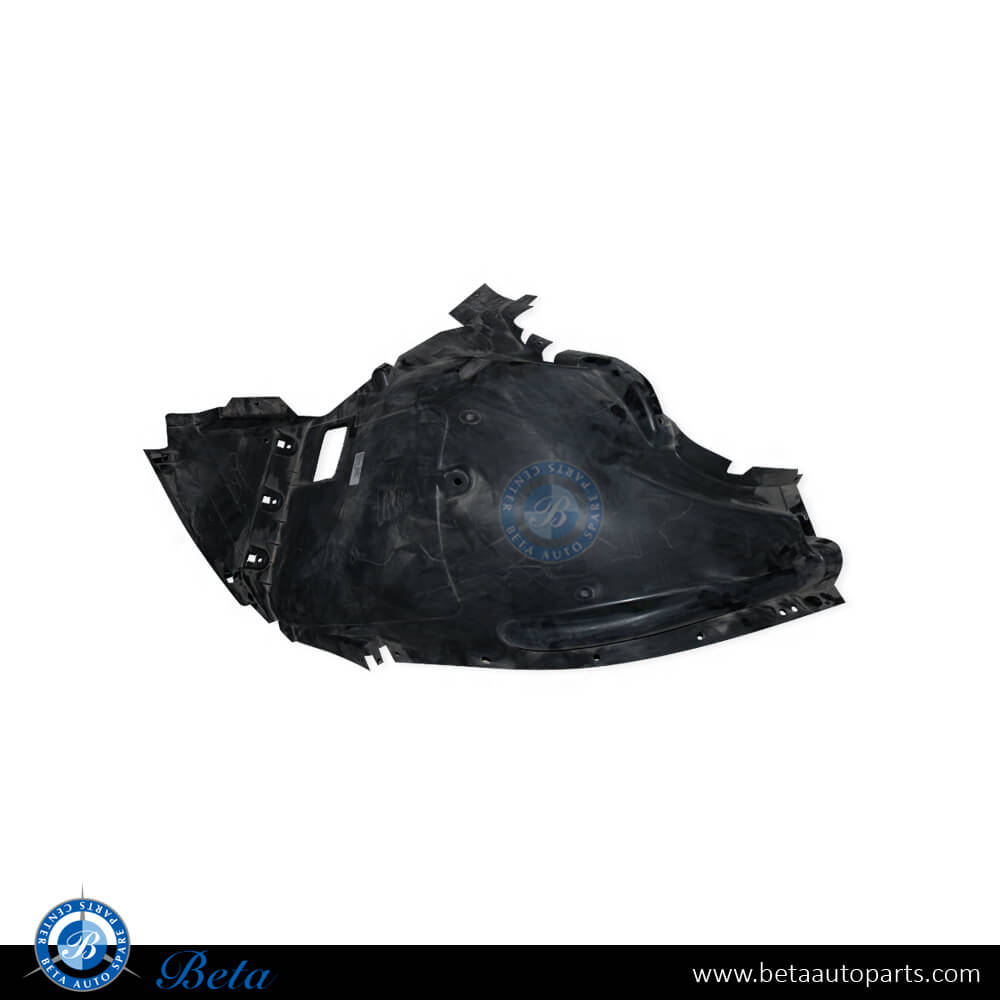 Left Side Front Wheel Fender Liner - Front Half for BMW X5 E70 2007-2010 models, Part Number 51717169411 Left Side Front Wheel Fender Liner - Front Half for BMW X5 E70 2007-2010 models, Part Number 51717169411
